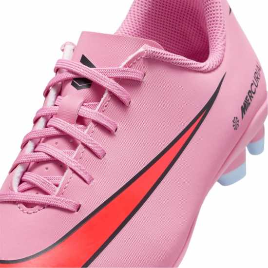 Nike Mercurial Vapor 16 Club Juniors Firm Ground Football Boots Pink/Black Детски футболни бутонки