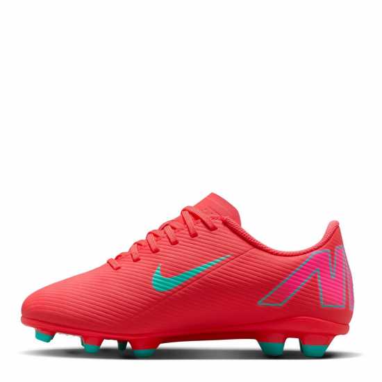 Nike Mercurial Vapor 16 Club Juniors Firm Ground Football Boots Червено/Зелено Детски футболни бутонки