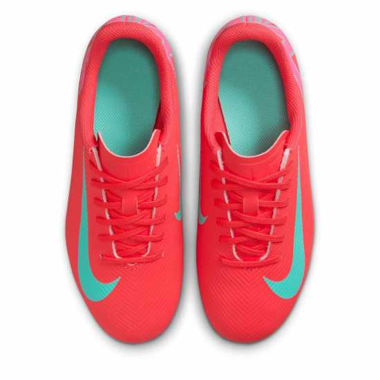 Nike Mercurial Vapor 16 Club Juniors Firm Ground Football Boots Червено/Зелено Детски футболни бутонки