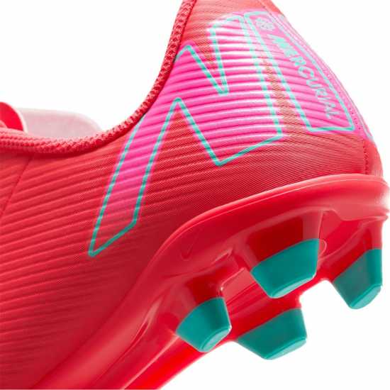 Nike Mercurial Vapor 16 Club Juniors Firm Ground Football Boots Червено/Зелено Детски футболни бутонки