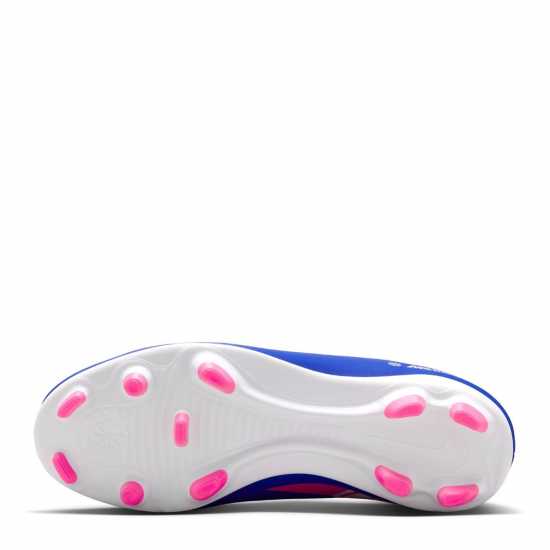 Nike Mercurial Vapor 16 Club Juniors Firm Ground Football Boots Blue/Wht/Pink 