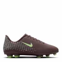 Nike Mercurial Vapor 16 Club Juniors Firm Ground Football Boots Plum/Silver 