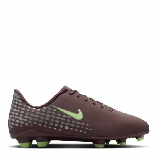 Nike Mercurial Vapor 16 Club Juniors Firm Ground Football Boots Plum/Silver 