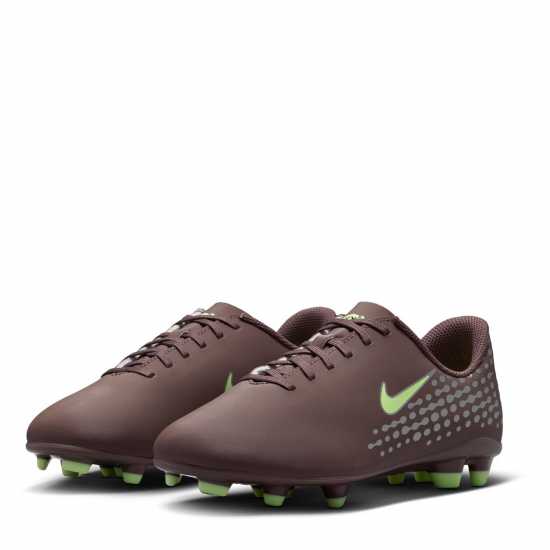 Nike Mercurial Vapor 16 Club Juniors Firm Ground Football Boots Plum/Silver 