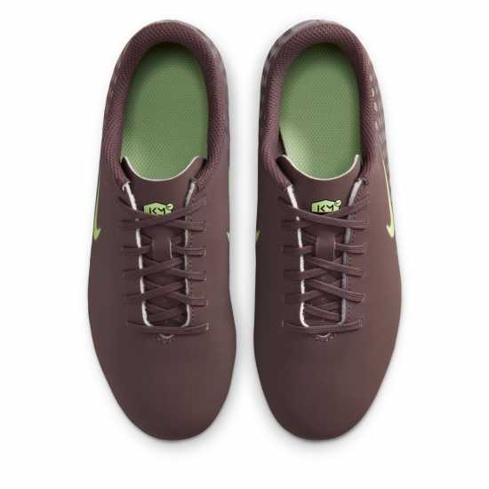 Nike Mercurial Vapor 16 Club Juniors Firm Ground Football Boots Plum/Silver 