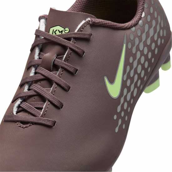 Nike Mercurial Vapor 16 Club Juniors Firm Ground Football Boots Plum/Silver 