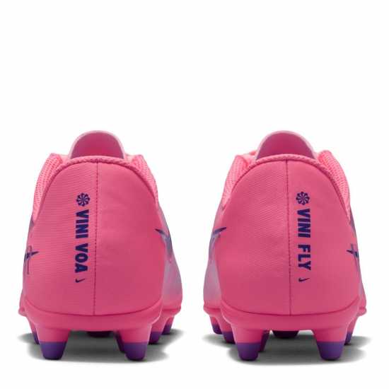 Nike Mercurial Vapor 16 Club Juniors Firm Ground Football Boots Pink/Black 