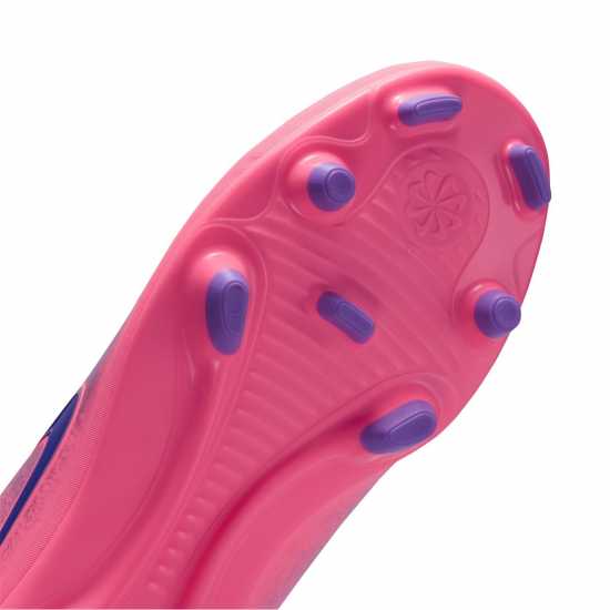 Nike Mercurial Vapor 16 Club Juniors Firm Ground Football Boots Pink/Black 