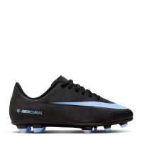 Nike Mercurial Vapor 16 Club Juniors Firm Ground Football Boots Black/Blue Детски футболни бутонки
