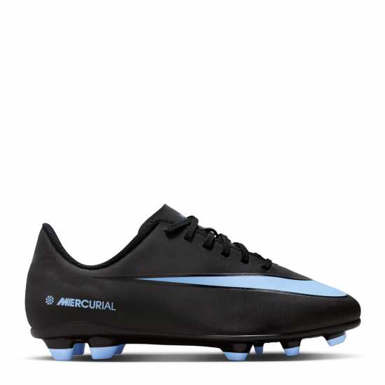 Nike Mercurial Vapor 16 Club Juniors Firm Ground Football Boots Black/Blue Детски футболни бутонки