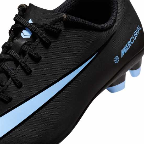 Nike Mercurial Vapor 16 Club Juniors Firm Ground Football Boots Black/Blue Детски футболни бутонки