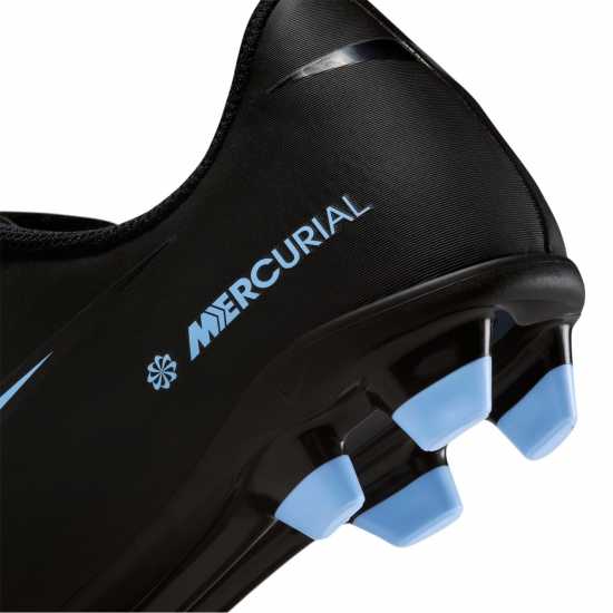 Nike Mercurial Vapor 16 Club Juniors Firm Ground Football Boots Black/Blue Детски футболни бутонки