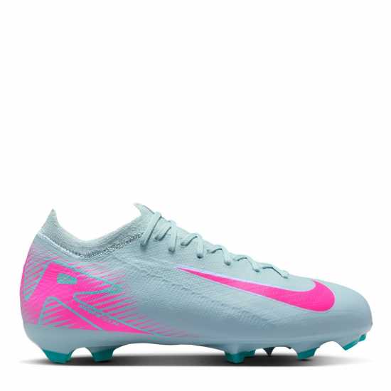 Nike Mercurial Vapor 16 Pro Juniors Firm Ground Football Boots Сиво/Розово Детски футболни бутонки
