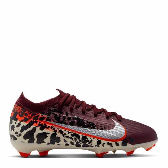 Nike Mercurial Vapor 16 Pro Juniors Firm Ground Football Boots Burgundy/Print 