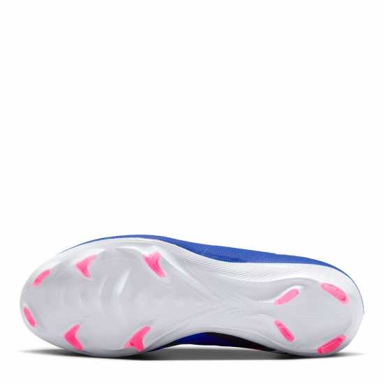 Nike Mercurial Vapor 16 Pro Juniors Firm Ground Football Boots Blue/Wht/Pink 