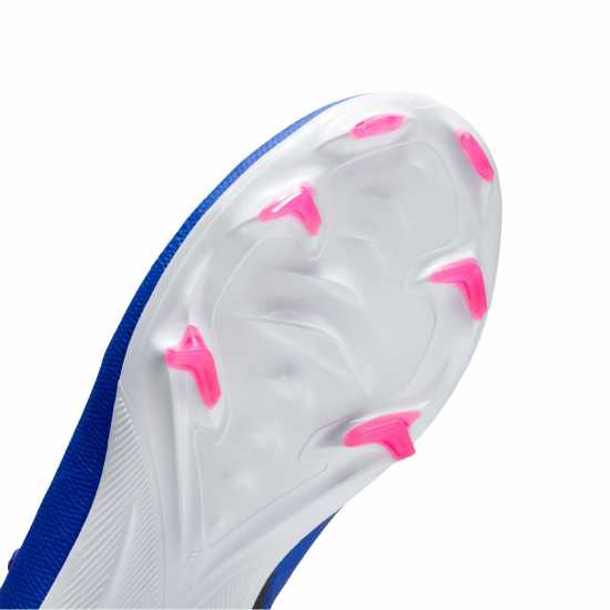 Nike Mercurial Vapor 16 Pro Juniors Firm Ground Football Boots Blue/Wht/Pink 