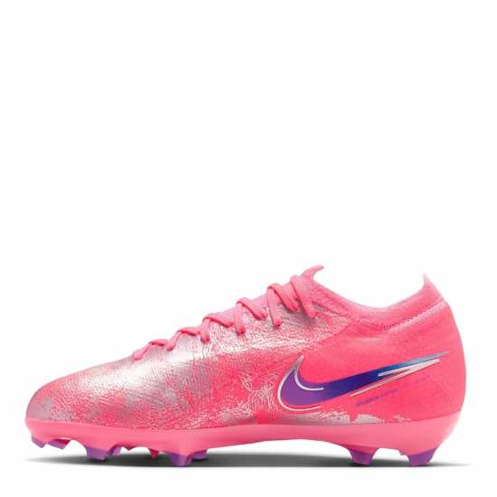 Nike Mercurial Vapor 16 Pro Juniors Firm Ground Football Boots Pink/Black 