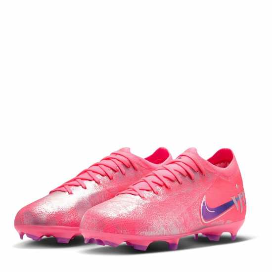 Nike Mercurial Vapor 16 Pro Juniors Firm Ground Football Boots Pink/Black 