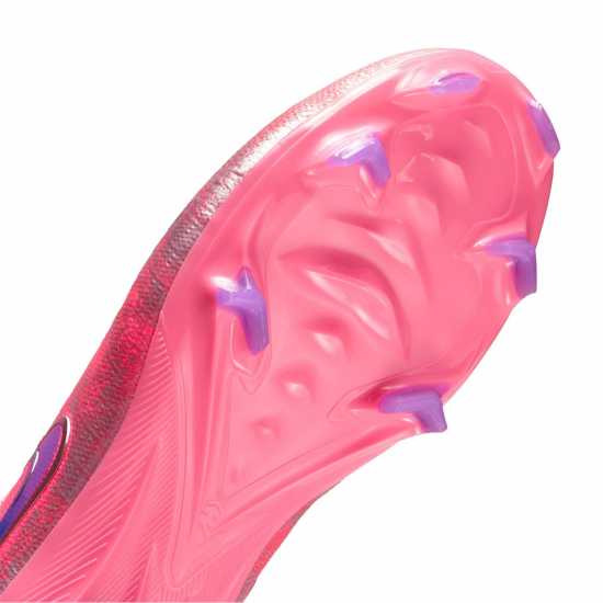 Nike Mercurial Vapor 16 Pro Juniors Firm Ground Football Boots Pink/Black 