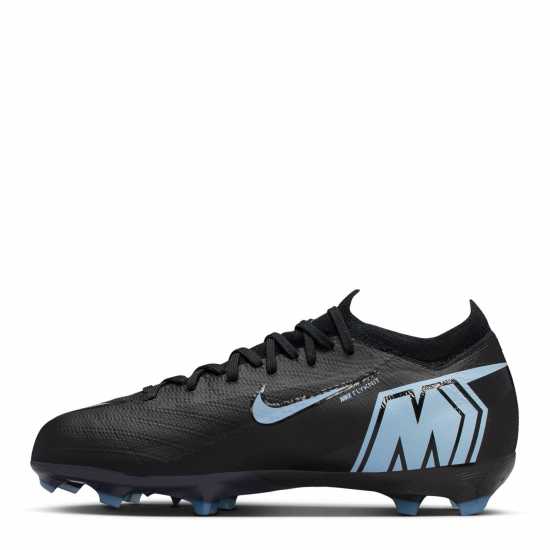 Nike Mercurial Vapor 16 Pro Juniors Firm Ground Football Boots Black/Blue Детски футболни бутонки