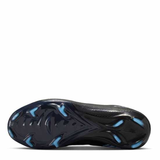 Nike Mercurial Vapor 16 Pro Juniors Firm Ground Football Boots Black/Blue Детски футболни бутонки
