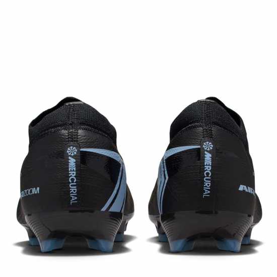 Nike Mercurial Vapor 16 Pro Juniors Firm Ground Football Boots Black/Blue Детски футболни бутонки