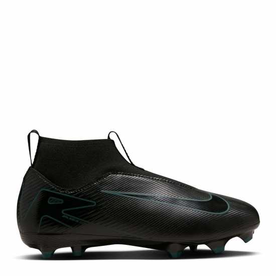Nike Zoom Mercurial Superfly 10 Academy Juniors Firm Ground Football Boots Черно/Зелено Детски футболни бутонки