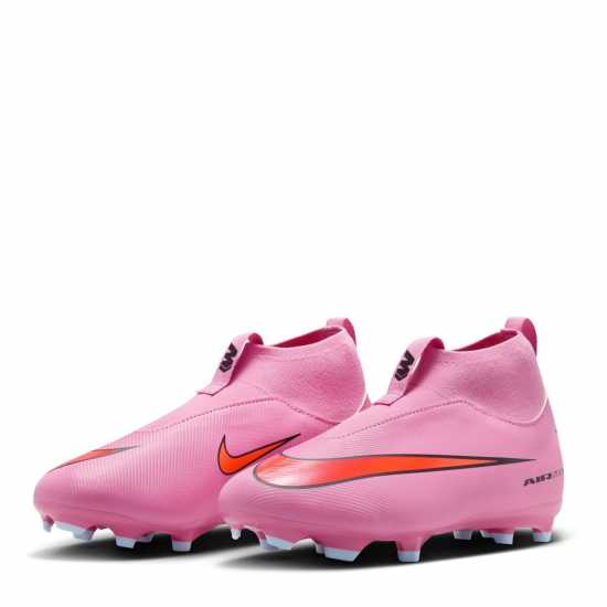 Детски футболни бутонки Nike Zoom Mercurial Superfly 10 Academy Juniors Firm Ground Football Boots Pink/Black Nike Zoom Mercurial Superfly 10 Academy Juniors Firm Ground Football Boots Pink/Black Детски футболни бутонки