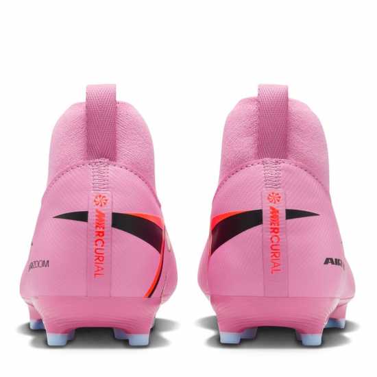 Детски футболни бутонки Nike Zoom Mercurial Superfly 10 Academy Juniors Firm Ground Football Boots Pink/Black Nike Zoom Mercurial Superfly 10 Academy Juniors Firm Ground Football Boots Pink/Black Детски футболни бутонки