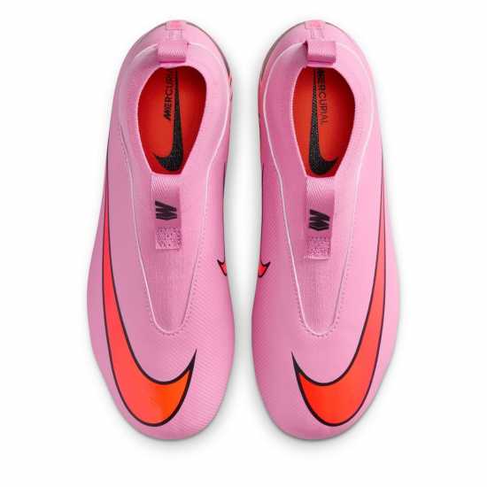 Детски футболни бутонки Nike Zoom Mercurial Superfly 10 Academy Juniors Firm Ground Football Boots Pink/Black Nike Zoom Mercurial Superfly 10 Academy Juniors Firm Ground Football Boots Pink/Black Детски футболни бутонки