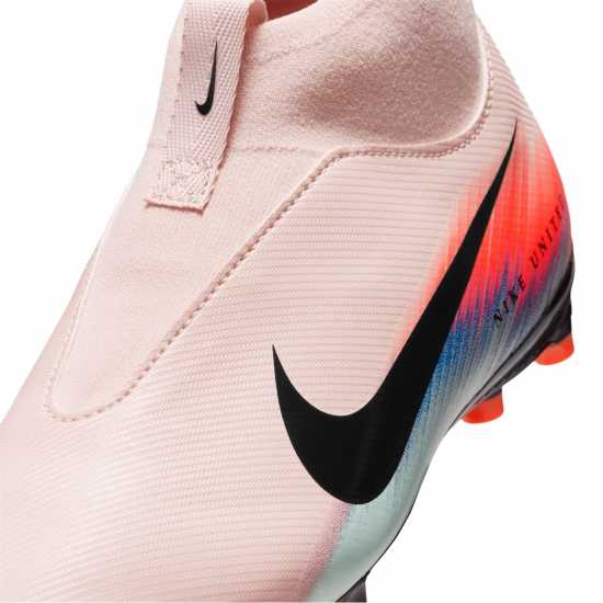 Nike Zoom Mercurial Superfly 10 Academy Juniors Firm Ground Football Boots Розово/Синьо 