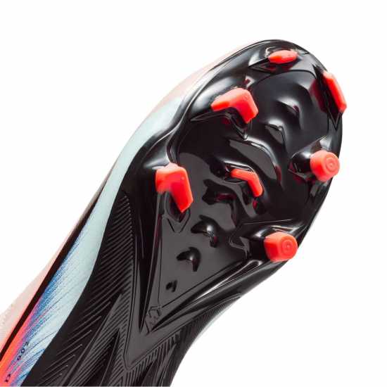 Nike Zoom Mercurial Superfly 10 Academy Juniors Firm Ground Football Boots Розово/Синьо 