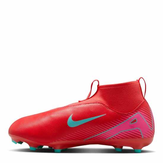 Детски футболни бутонки Nike Zoom Mercurial Superfly 10 Academy Juniors Firm Ground Football Boots Червено/Зелено Nike Zoom Mercurial Superfly 10 Academy Juniors Firm Ground Football Boots Червено/Зелено Детски футболни бутонки