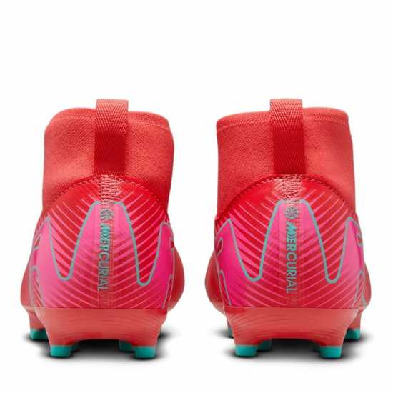 Детски футболни бутонки Nike Zoom Mercurial Superfly 10 Academy Juniors Firm Ground Football Boots Червено/Зелено Nike Zoom Mercurial Superfly 10 Academy Juniors Firm Ground Football Boots Червено/Зелено Детски футболни бутонки
