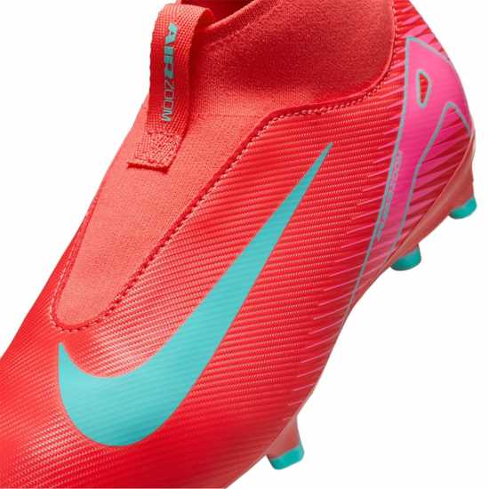 Детски футболни бутонки Nike Zoom Mercurial Superfly 10 Academy Juniors Firm Ground Football Boots Червено/Зелено Nike Zoom Mercurial Superfly 10 Academy Juniors Firm Ground Football Boots Червено/Зелено Детски футболни бутонки