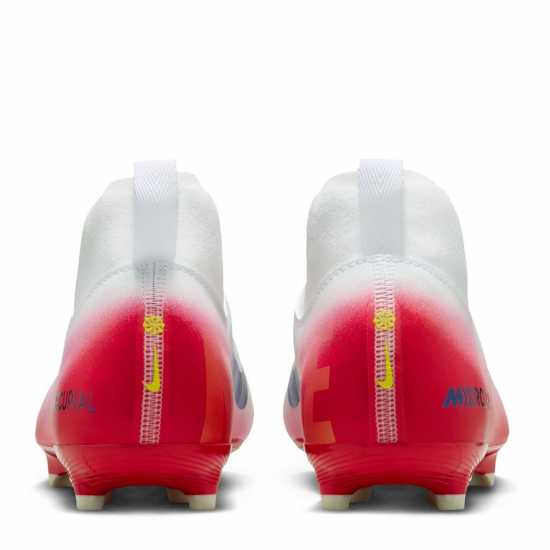 Nike Zoom Mercurial Superfly 10 Academy Juniors Firm Ground Football Boots Red/Black Детски футболни бутонки