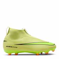 Nike Zoom Mercurial Superfly 10 Academy Juniors Firm Ground Football Boots Волт/Кримсън 