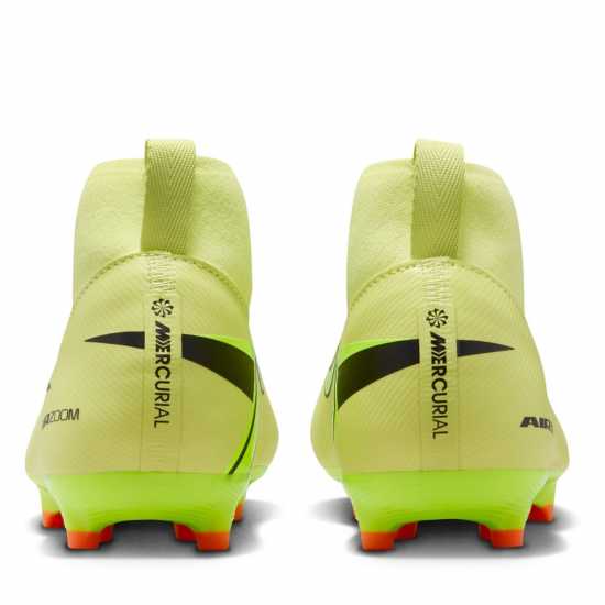 Nike Zoom Mercurial Superfly 10 Academy Juniors Firm Ground Football Boots Волт/Кримсън 