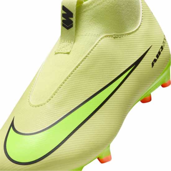 Nike Zoom Mercurial Superfly 10 Academy Juniors Firm Ground Football Boots Волт/Кримсън 