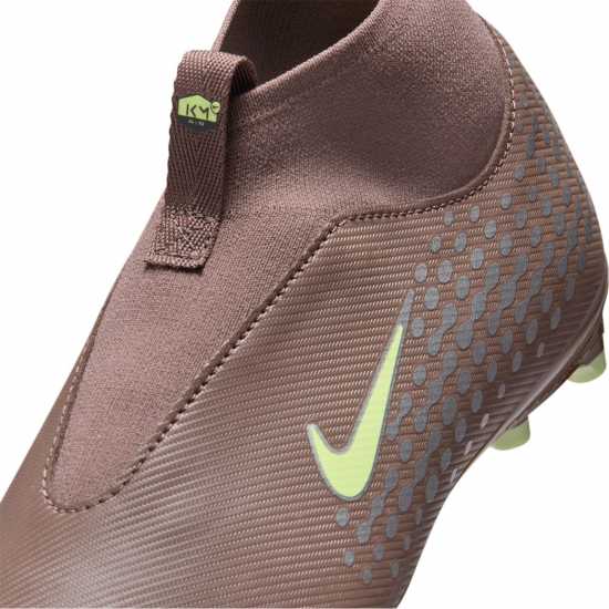 Nike Zoom Mercurial Superfly 10 Academy Juniors Firm Ground Football Boots Plum/Silver 