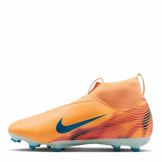 Nike Zoom Mercurial Superfly 10 Academy Juniors Firm Ground Football Boots Оранжево/Диня 