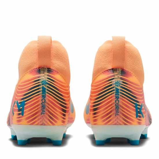 Nike Zoom Mercurial Superfly 10 Academy Juniors Firm Ground Football Boots Оранжево/Диня 