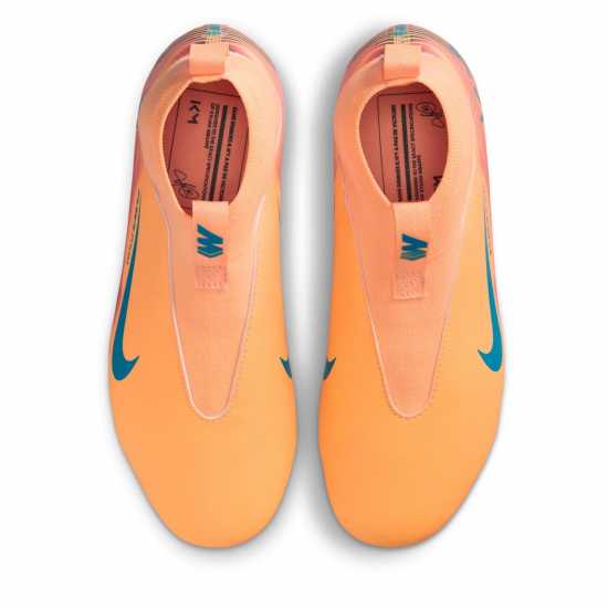 Nike Zoom Mercurial Superfly 10 Academy Juniors Firm Ground Football Boots Оранжево/Диня 