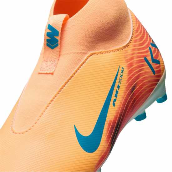 Nike Zoom Mercurial Superfly 10 Academy Juniors Firm Ground Football Boots Оранжево/Диня 