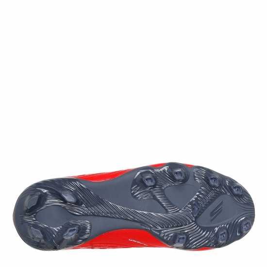 Skechers Razor Juniors Firm Ground Football Boots Red/Black 