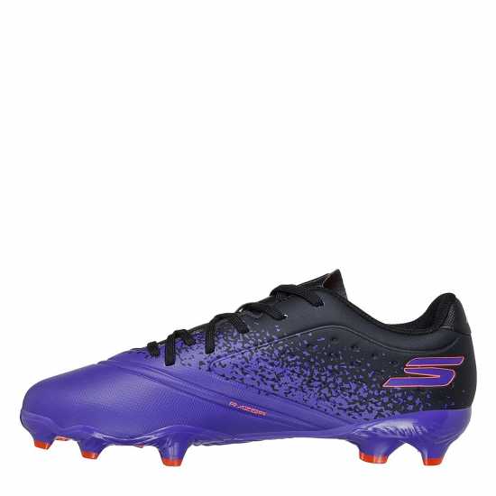 Детски футболни бутонки Skechers Razor Juniors Firm Ground Football Boots Лилаво/Черно Skechers Razor Juniors Firm Ground Football Boots Лилаво/Черно Детски футболни бутонки