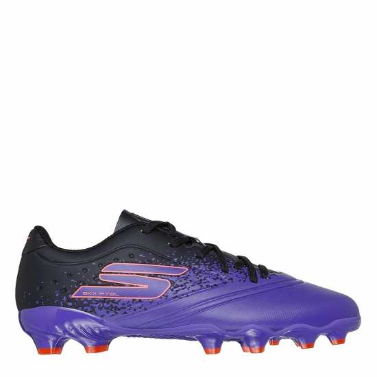 Детски футболни бутонки Skechers Razor Juniors Firm Ground Football Boots Лилаво/Черно Skechers Razor Juniors Firm Ground Football Boots Лилаво/Черно Детски футболни бутонки