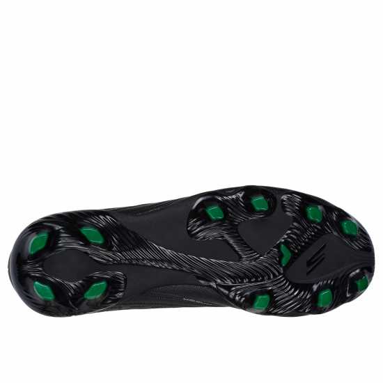 Детски футболни бутонки Skechers Razor Juniors Firm Ground Football Boots Черно/сребро Skechers Razor Juniors Firm Ground Football Boots Черно/сребро Детски футболни бутонки