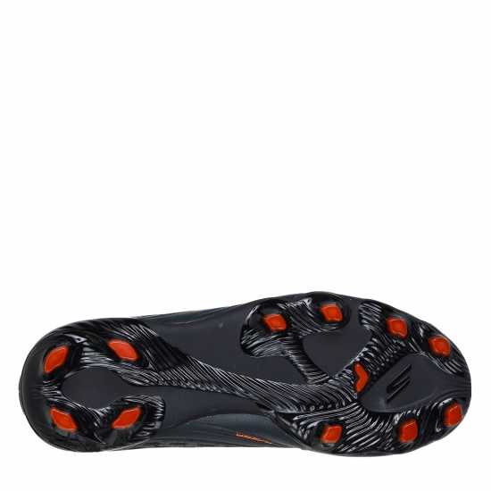 Детски футболни бутонки Skechers Razor Juniors Firm Ground Football Boots Black/Orange Skechers Razor Juniors Firm Ground Football Boots Black/Orange Детски футболни бутонки