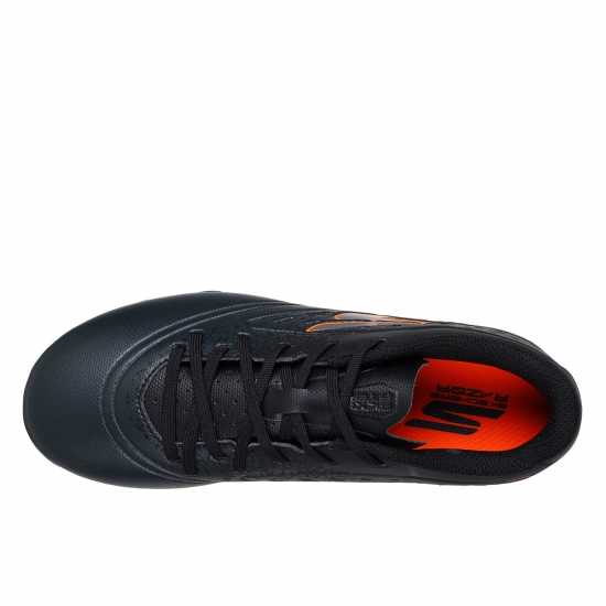 Детски футболни бутонки Skechers Razor Juniors Firm Ground Football Boots Black/Orange Skechers Razor Juniors Firm Ground Football Boots Black/Orange Детски футболни бутонки